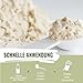 HANS Brainfood 90% Bio ULTRA fermentiertes Erbsenprotein Pulver cremig 1kg neutral - Veganes Proteinpulver cremig Mit Optimalem Aminosäurenprofil & Gut löslich - Bio Protein Pulver (1000g)