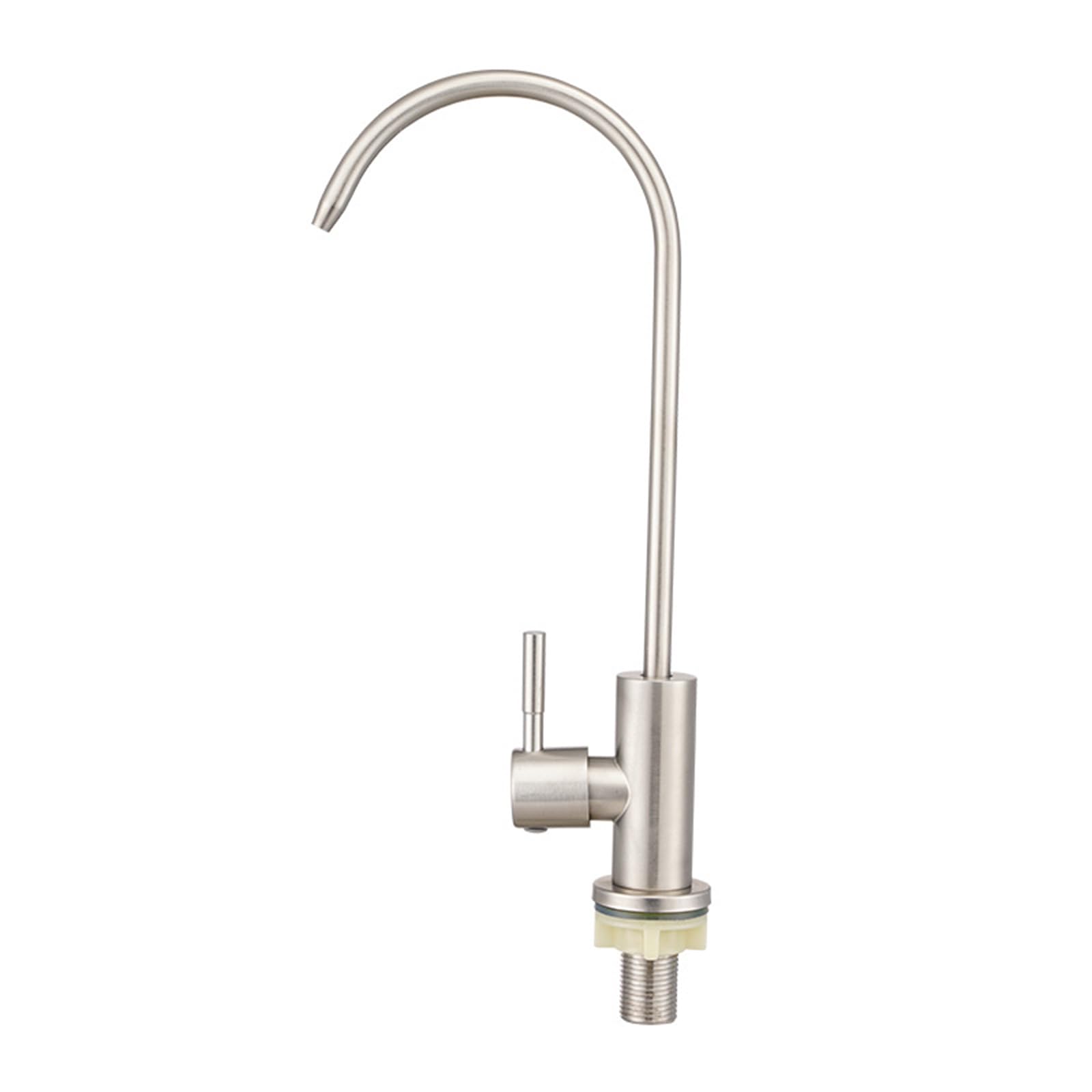 Robinet d'eau froide acier inoxydable premium au design brossé pour filtre de cuisine