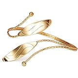 OCTCHOCO Egyptian Arm Bracelet Upper Arm Cuff Jewelry Arm Bangles Armband for Women Wedding Costume Gold