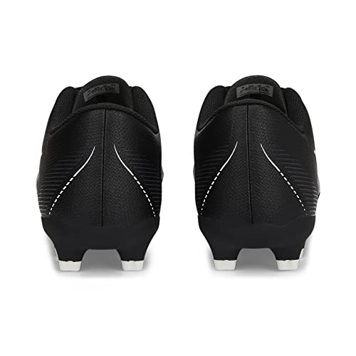 PUMA Puma Men's Ultra 5 Play Firm, Artificial Ground Soccer Cleats, Puma Black-Puma White, 9