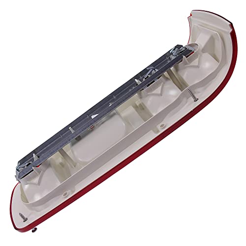 HELLA Rückleuchte - Caraluna I - Glühlampe - 12V - Einbau/geschraubt - nicht SAE/ECE - Lichtscheibenfarbe: weiß/rot - Stecker: Flachstecker - links - Menge: 1-2VA 007 502-011