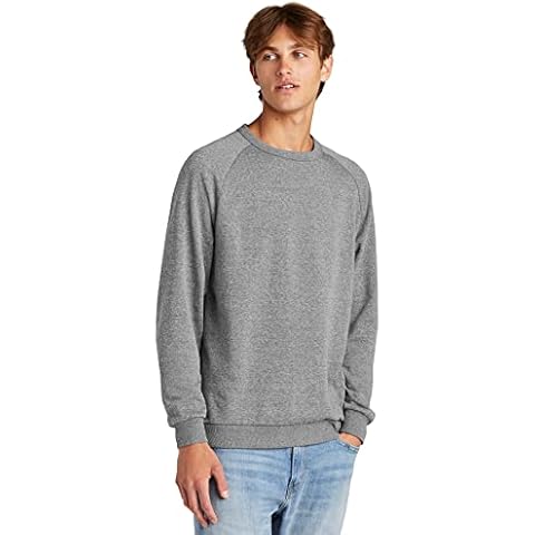 District Perfect Tri Fleece Crewneck Sweatshirt DT1304 - Grey Frost - L Cover