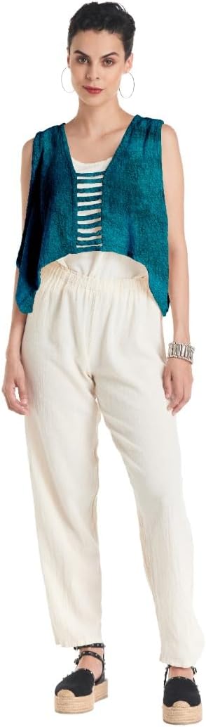 Oh My Gauze Shutter Vest - NEW