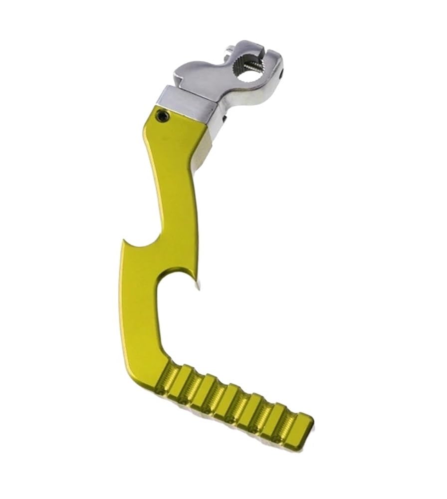 Etfildsbu Yellow Motorbike Kick Starter Lever Cnc Alloy Kick Start Starter Lever For Crf50 Xr50 Crf70 Klx110 Kayo For Xmotor Bse For Atomic For Pitpro Motorcycle Parts