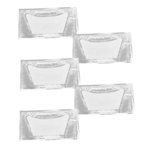 OATIPHO 5 Piezas Parche hidratante para el cuello Máscara de bricolaje hidratante para el cuello máscaras de cuello parche de máscara de cuello gel Transparent