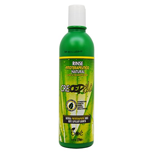 Crece Pelo Rinse Fitoterapeutico Natural (Natural Phitoterapeutic Rinse) 12oz by Boe Cosmetics by BOE