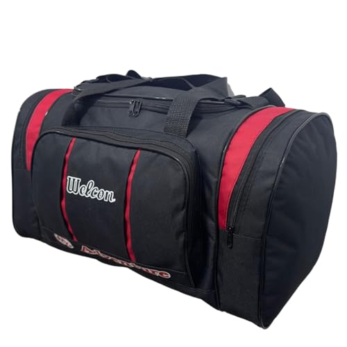 Kit 3 Malas de Viagem Welcon Pequena Media Grande Adventure (Vermelho)