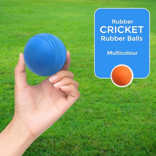 Image of Onekbhalo Onekbalo Cricket Ball (Plastic Red 80 Gram)