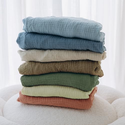 Image of Dreamology Mini Crib Sheets, 100% Muslin Crib Sheets, Pack n Play Sheets