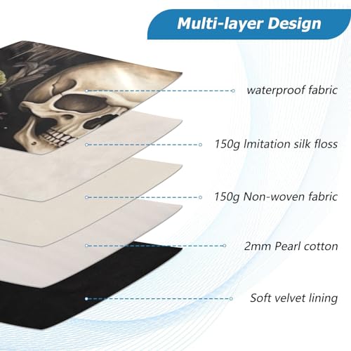 Funda para portátil 13-14 pulg impermeable con patrón miniatura 4