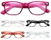 Eyekepper Ladies Reading Glasses - 5 Pack Retro Readers for Women +0.50