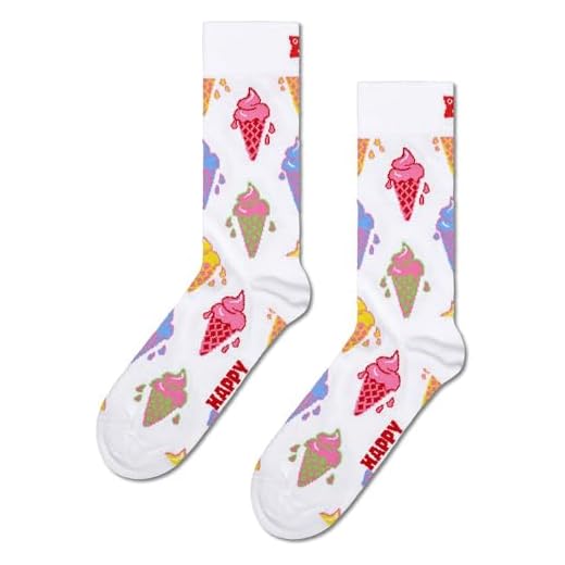 Happy Socks ICE CREAM SOCK (DE/NL/SE/PL, Numerisch, 36, 40, Regular, Regular, Mehrfarbig)