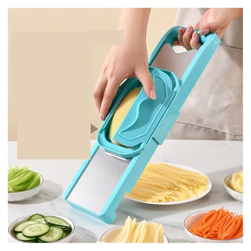 Set Cortador Multifuncional 5 en 1 para Verduras Verde miniatura 3