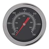SHINEOFI Ofenthermometer Edelstahl Hochpräzises Backofen Grillthermometer Kleines Küchenthermometer für Genaue Lebensmitteltemperatur im Ofen