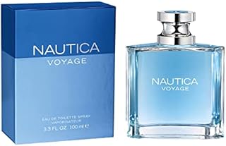 Nautica Voyage Eau De Toilette for Men - Fresh, Romantic, Fruity Scent - Woody, Aquatic Notes of Apple, Water Lotus, Cedarwood, and Musk - Ideal for Day Wear - 3.3 Fl Oz