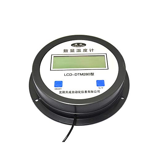 High Precision Digital Thermometer with Probe Electronic Digital Water Meter Temperature Measuring Instrument 15m Cable