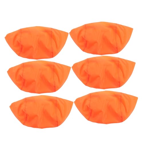 6 Fundas para Casco de fútbol Americano Gorro elástico Impermeable de Rugby