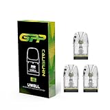 【CALIBURN用】Caliburn GPP Integrated Coil カートリッジ Caliburnシリーズ交換用GPPポッド 1箱（3個入り）CALIBURN G4 PRO/G4 Mini/G4 専用 電子タバコ VAPE Caliburn /G3/GK3/GK3 TENET/G3 Lite/G3 Lite KOKO/G3 Pro/G3 Pro KOKO/G3 ECOなどに対応3pcs ニコチンなし リキッドフリー 正規品（3ml） (0.9Ω)