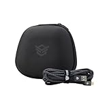 HEXGAMING Funda de Transporte Universal, Cable de Carga Tipo C de 4 m y Anillos de puntería para joysticks compatibles con PS5, Kits de Bolsa de Almacenamiento compatibles con el Controlador Xbox
