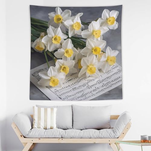 Poster pour chambre à coucher suspendu lavable pour rénover une déco sans peindre
