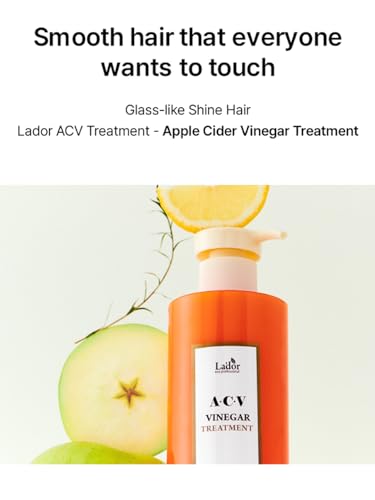 Image of LADOR ACV Vinegar Treatment (Conditioner) Korean 6-in-1 Apple Cider Vinegar Extract Conditioner for All Hair Types
