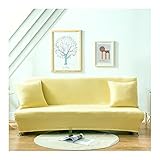 AmDxD Funda de sofá de color liso adecuado para sofá de 1/2/3/4 y sofá esquinero, 120-155 cm