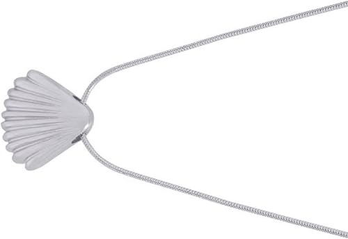 Miniatura 5 de XROLAND Necklace Fashion Metal Shells Pendant Necklace Earrings Simple Y2K Choker Earrings Sweet Cool Clavicle Chain Necklace Jewelry