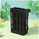 BESPORTBLE Hängendes Aquarium-pflanzenhalter-Set 4-teilig Schwarze Kunststoff-pflanztöpfe Mit Drainagelöchern Für Den Anbau Von Wasserpflanzen