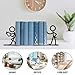 TWINKLEMON Metal Bookends People Bookends Decorative Cute Book Ends for Shelves Bookshelf Home Office Desk Reading Decor Bookshelf Decor for Book Lovers Gift