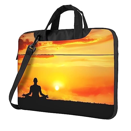 Sac à bandoulière imperméable pour ordinateur portable et yoga