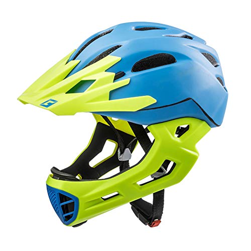 Find Discount SELCNG Children's Helmet Children's Balance Car Helmet Full Helmet Protection Mouth Bi...