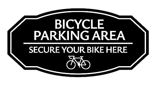 Signs ByLITA Victorian Bicycle Parking Area Secure Your Bike Here