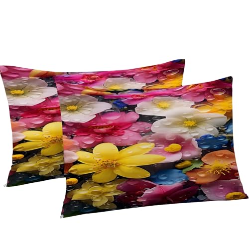 Housse de couette 240 x 260 de qualité supérieure DahliaCouleurs