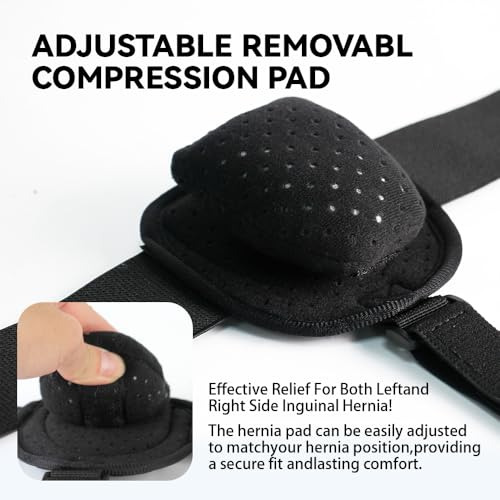 Faja de Soporte para Hernia Inguinal Ajustable Unisex miniatura 3
