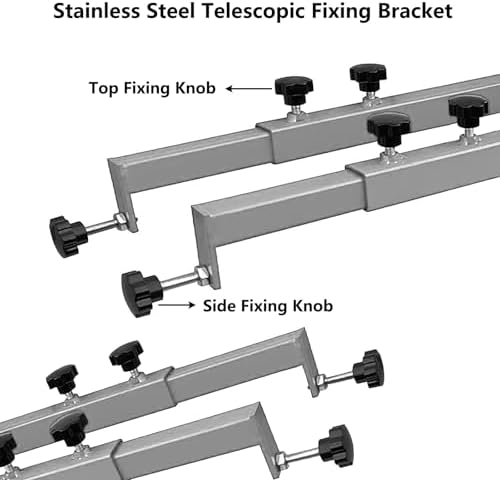 Stainless Steel 3/4HP Automatic Paint Mixer, 100 Gallon Pneumatic Stand Mixer with Support Hanger, Ideal for Ink, Paint, Coating & Glue Mixing