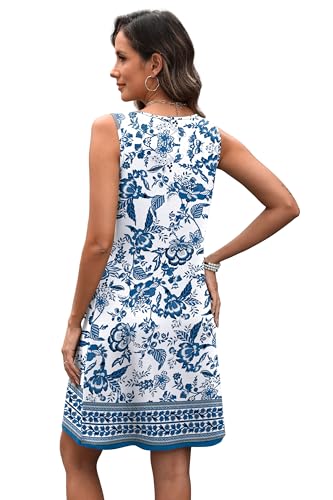 XIEERDUO Summer Dresses for Women 2025 Casual Classy Dress V Neck Swimsuit Coverups Fashion Clothing4