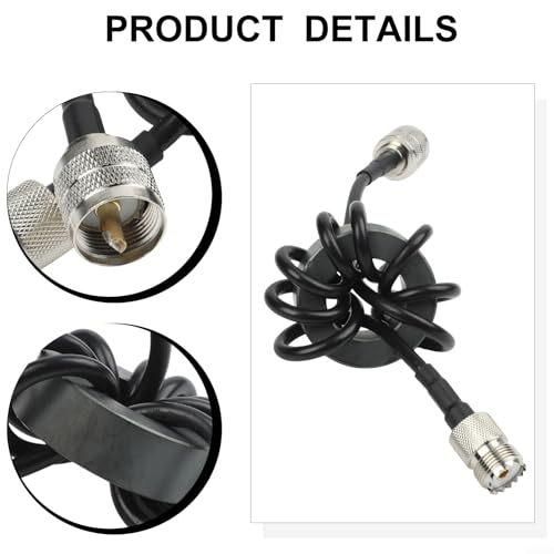 Balun de courant choke ondes courtes 1,8-30 MHz connecteur M 100W - 6