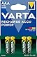 VARTA RECHARGE ACCU Power AAA 800mAh Blister 4