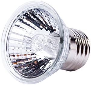 GACENT UVB Light UVA Bulb Basking Spot Lamp 110V/50W Full Spectrum Aquarium Turtle Heat Lighting