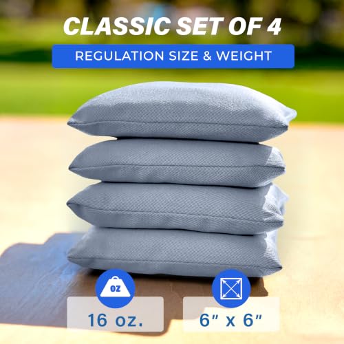 Image of GoSports Classic Cornhole Bean Bags Set of 4-16 Colors Available - Regulation All Weather, Mix and Match