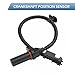 lekiliky Car Engine Crankshaft Position Sensor, Precision Engine Control Systems Position Sensor, Compatible with Hyundai Kia 39180-2B000 391802B000 (Black)
