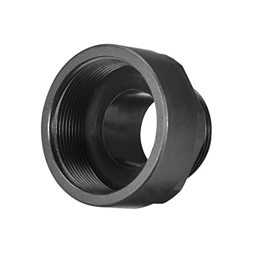 Casquillos roscados adaptador de conector de nailon rosca exterior M32 M40 negro