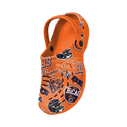 Image of FOCO Arizona Cardinals NFL Mens Historic Print Clog with Strap