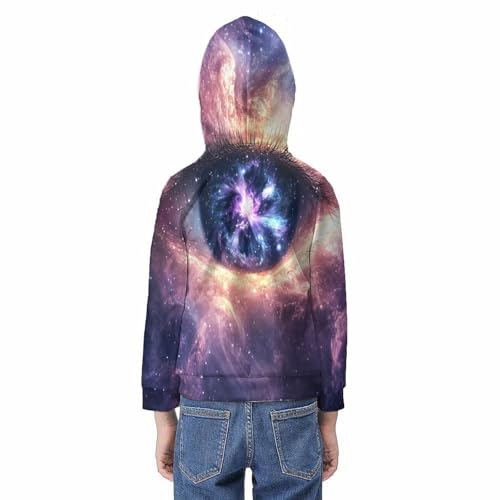 Sweat à capuche Galactic Gaze pull confortable et résistant pour adolescent de 14 ans