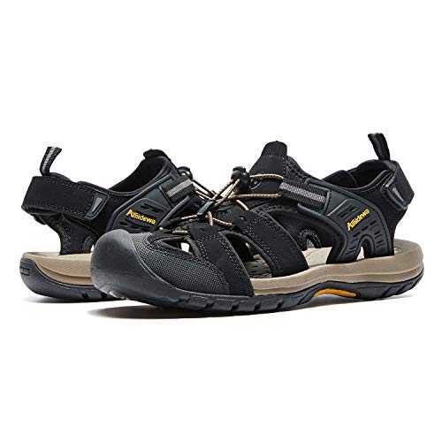 Buy AMIDEWA Men's Sports Sandals Closed Toe Outdoor Water Shoes for