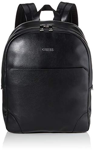 Preisvergleich Produktbild Guess Herren Cozy Manhattan Rucksack, Schwarz (Black), 16x41x30 Centimeters