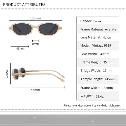 Lunettes de soleil anti-UV400 faites main pour éviter la fatigue oculaire