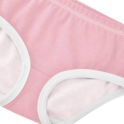 Joisal Toddler Girls Underwear 2t Cotton Panties Little Girl Flower Briefs Underpants Blush Pink Shell Gradient4