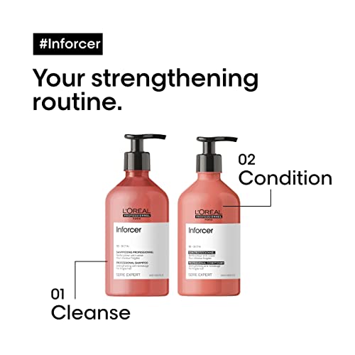 ?Oréal Professionnel Serie Expert Inforcer Après Shampoing Fortifiant Pour Cheveux Cassants Et Stressés 500 Ml - vue 6