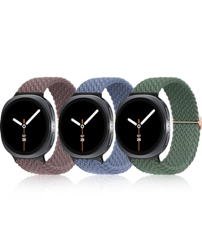 �ґg�\�����[�v�o���h Samsung Galaxy Watch 8 �o���h 40mm 44mm/Galaxy Watch 8 Classic 46mm�ɑΉ� �L�k���̂���i�C���� ���߉\�Ȍ����p�X�g���b�v Samsung Watch 8/8 Classi